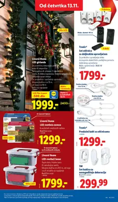 Tronic® Produžni kabl sa utičnicama, Produžni kabl sa utičnicama - pregled Lidl kataloga - važi od 13.11.2025 | Strana: 49