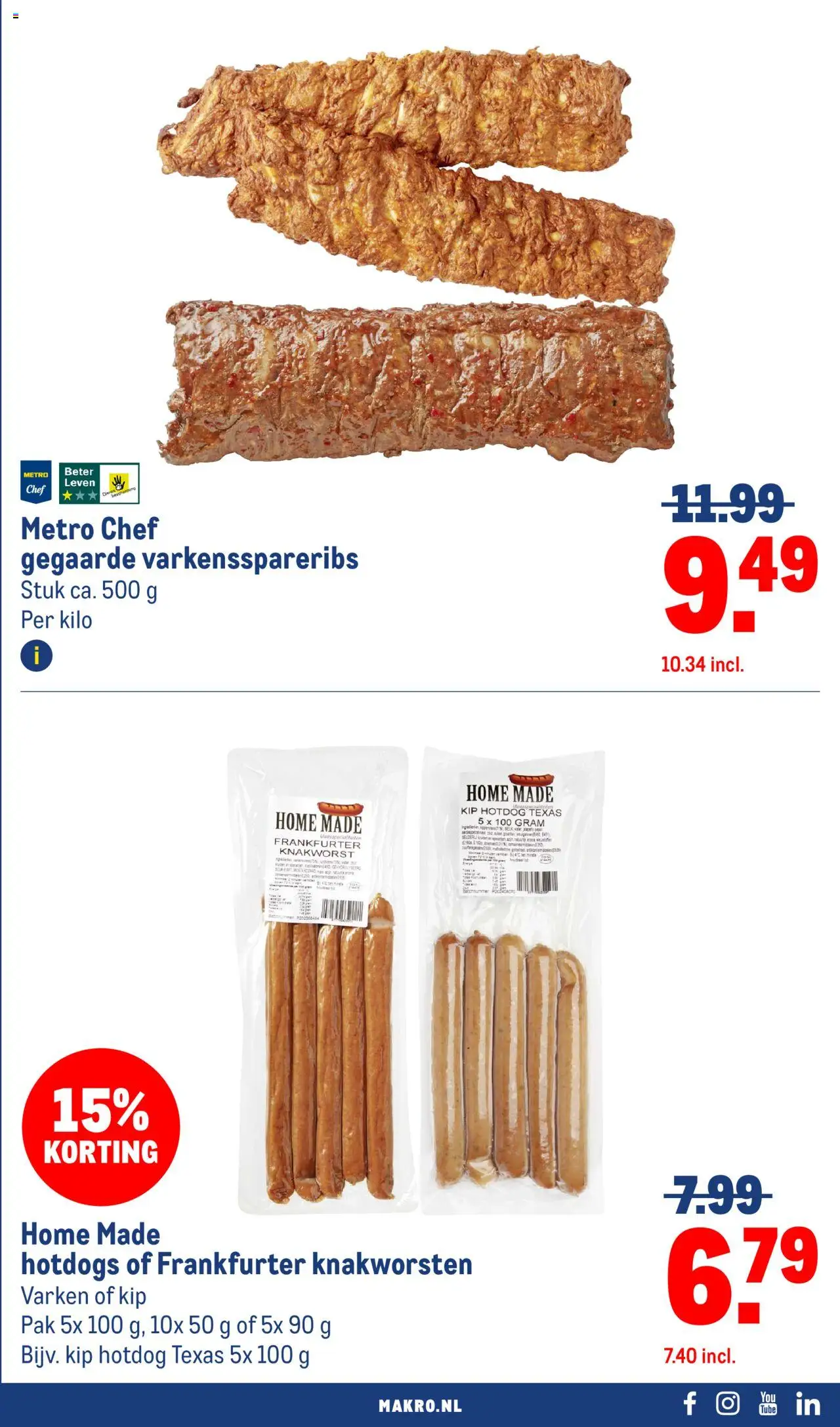  | Pagina: 15 | Producten: Hotdog, Kip