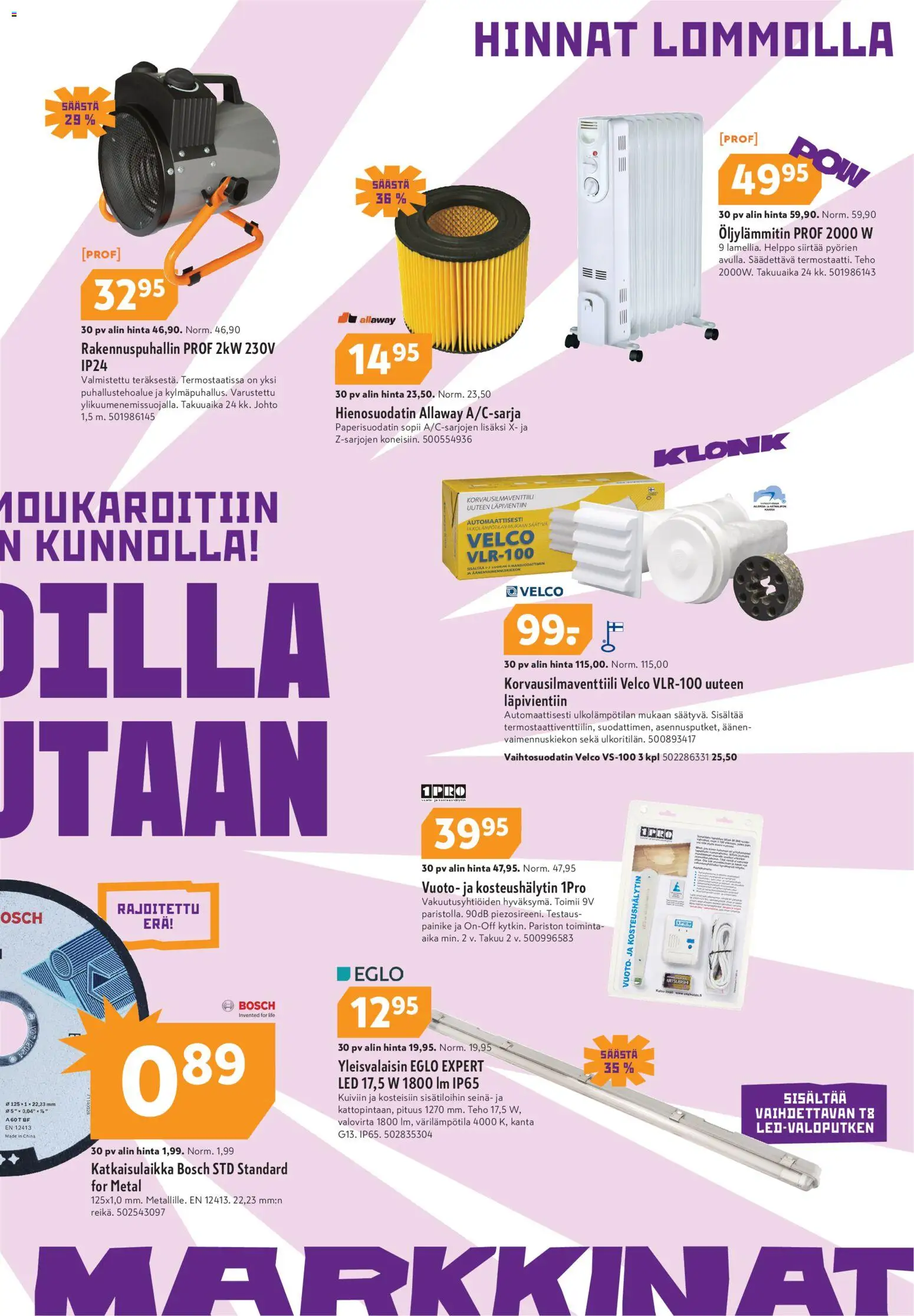 K-Rauta tarjoukset – voimassa 21.01.2026 alkaen | Sivu: 5