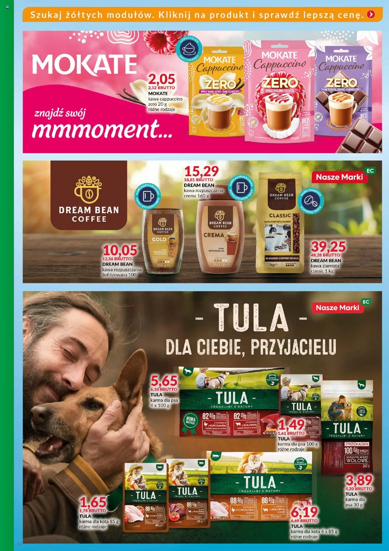 Eurocash Gazetka - Katalog Artykułów Spożywczych od 19.10.2025 | Strona: 60 | Produkty: Mięso, Kawa ziarnista, Kawa rozpuszczalna, Karma dla psa