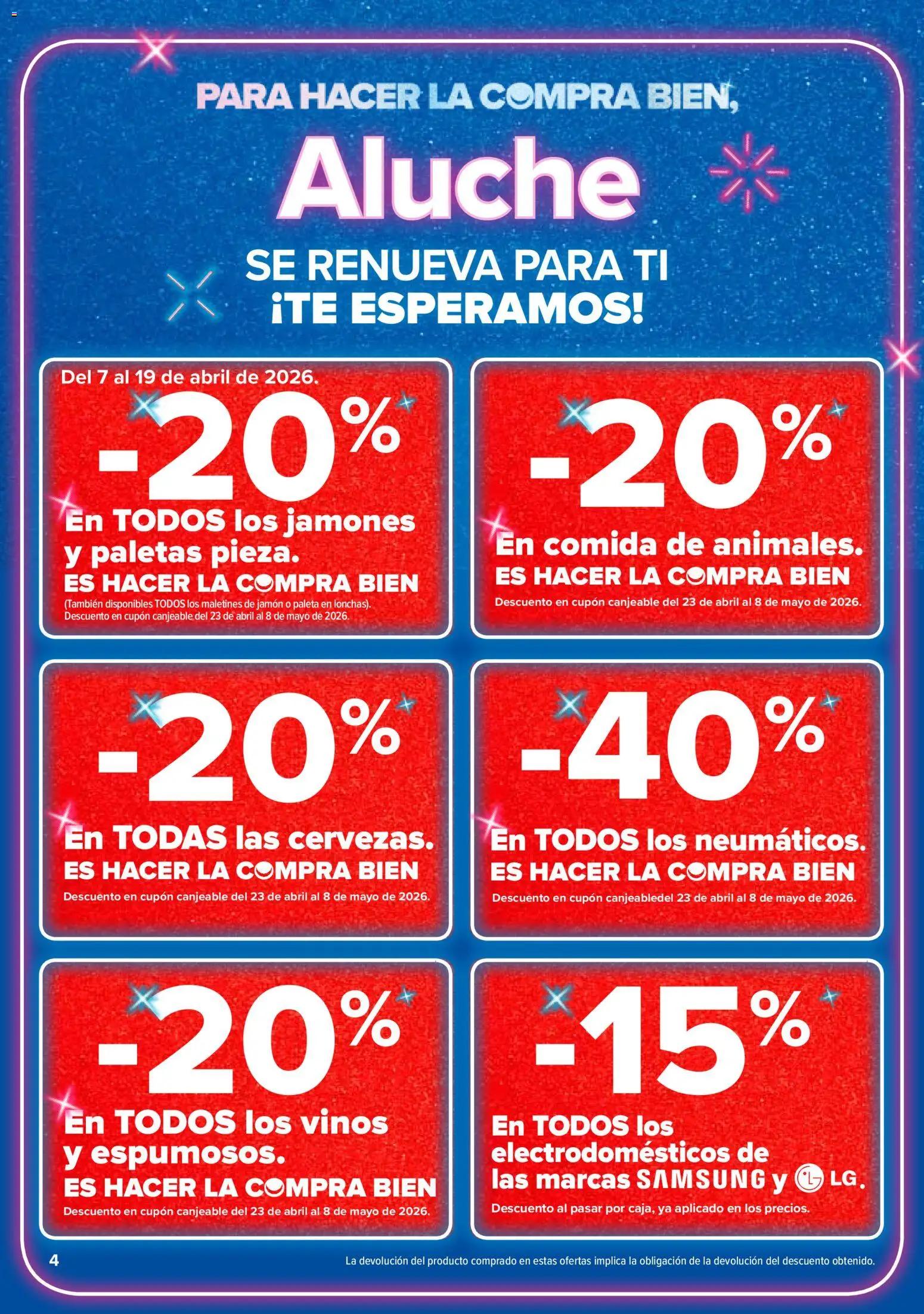 Carrefour folleto │ válido desde el 07.04.2026 | Página: 4 | Productos: Jamón