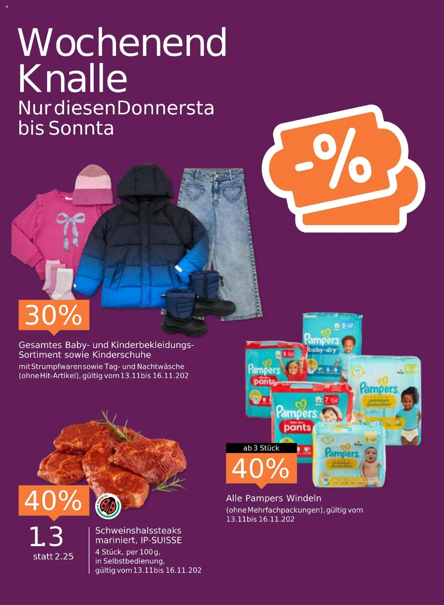 Migros Aktionen – gültig ab 11.11.2025 | Seite: 24 | Produkte: Pampers