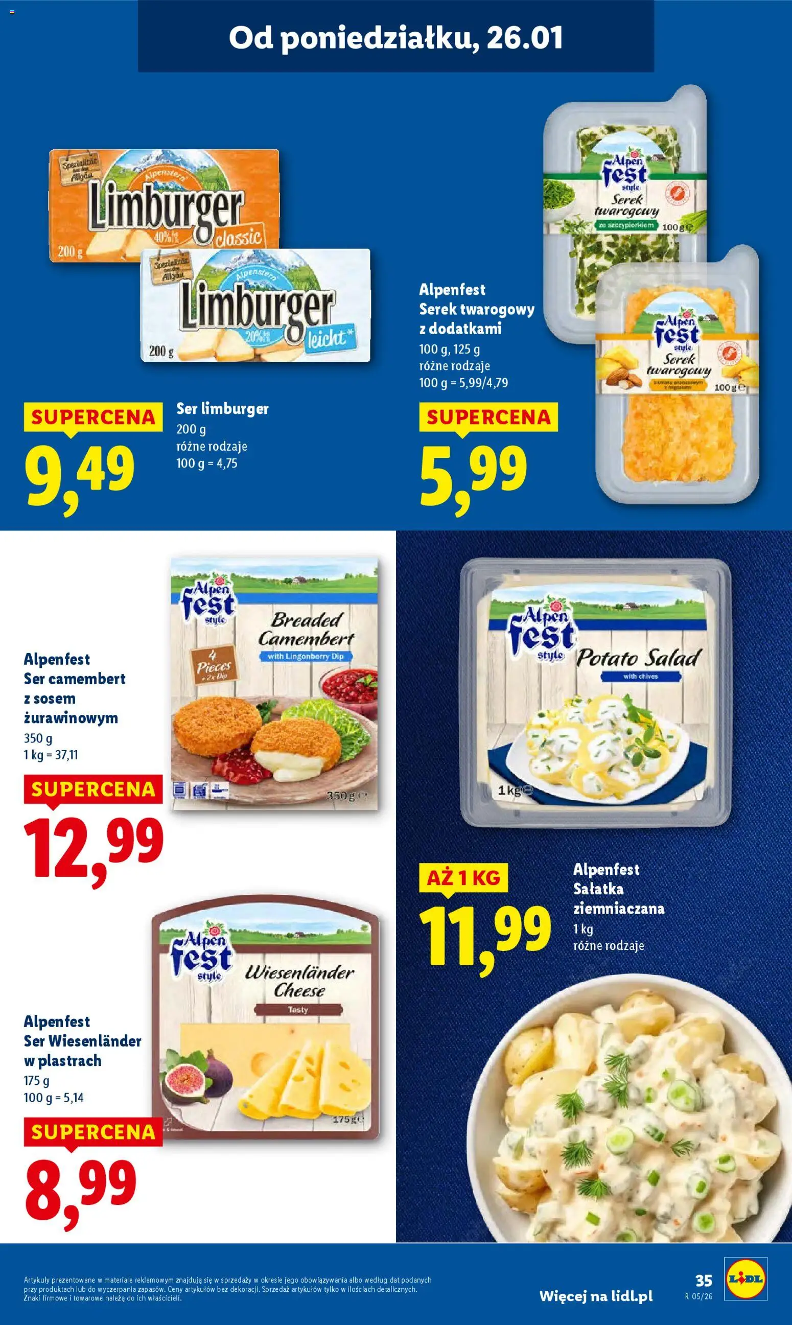 Lidl Gazetka od 26.01.2026 | Strona: 35