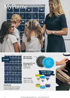 Office Depot reklamblad aktuell från 11.08.2025 | Sida: 16 | Produkter: Timglas