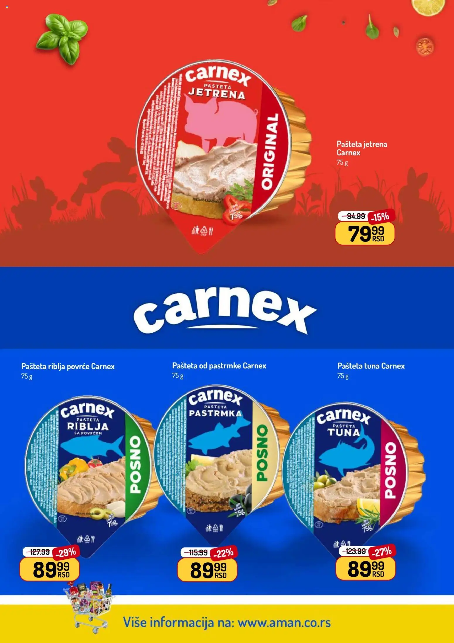 Aman katalog - važi od 30.03.2026 | Strana: 10 | Proizvode: Pastrmka, Pašteta