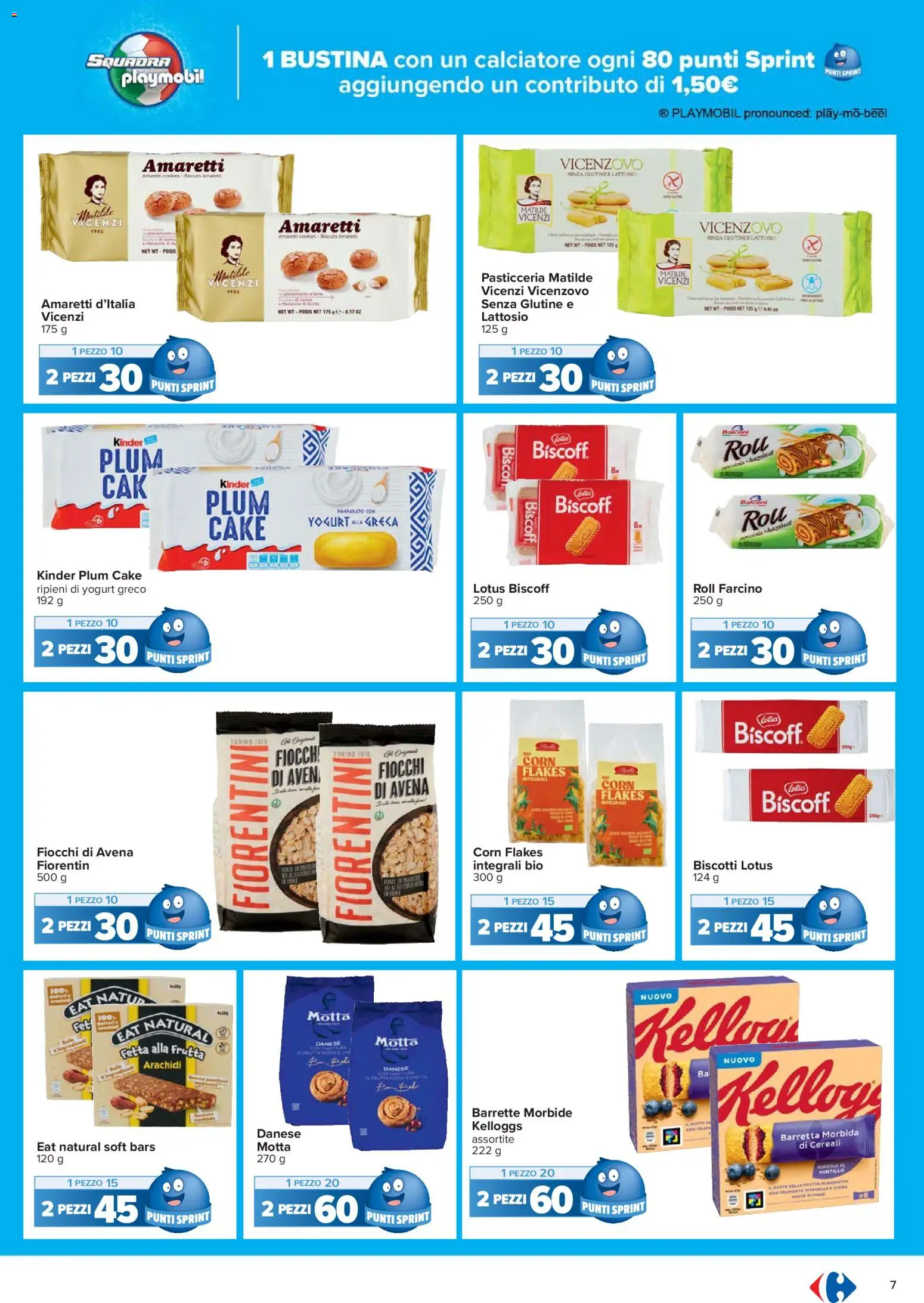 Volantino Carrefour del 17.11.2025 | Pagina: 7 | Prodotti: Yogurt greco, Yogurt, Frutta, Barretta