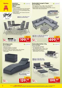 Netto Marken-Discount Online-Angebote März ab 01.03.2026 gültig | Seite: 2 | Produkte: Hocker, Sessel, Tisch, Stuhl