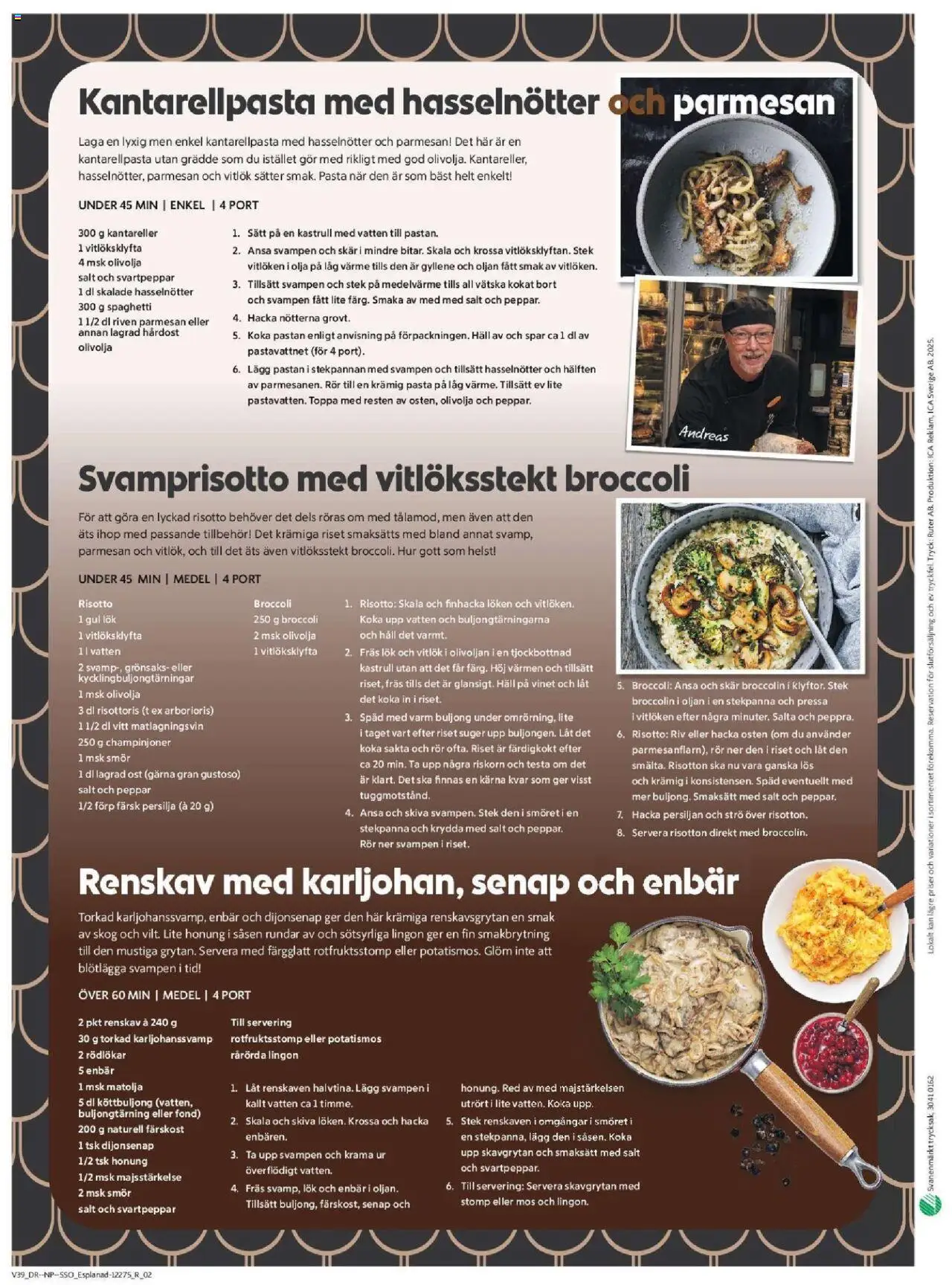 ICA Supermarket reklamblad aktuell från 22.09.2025 | Sida: 14 | Produkter: Peppar, Olivolja, Vitlök, Grädde