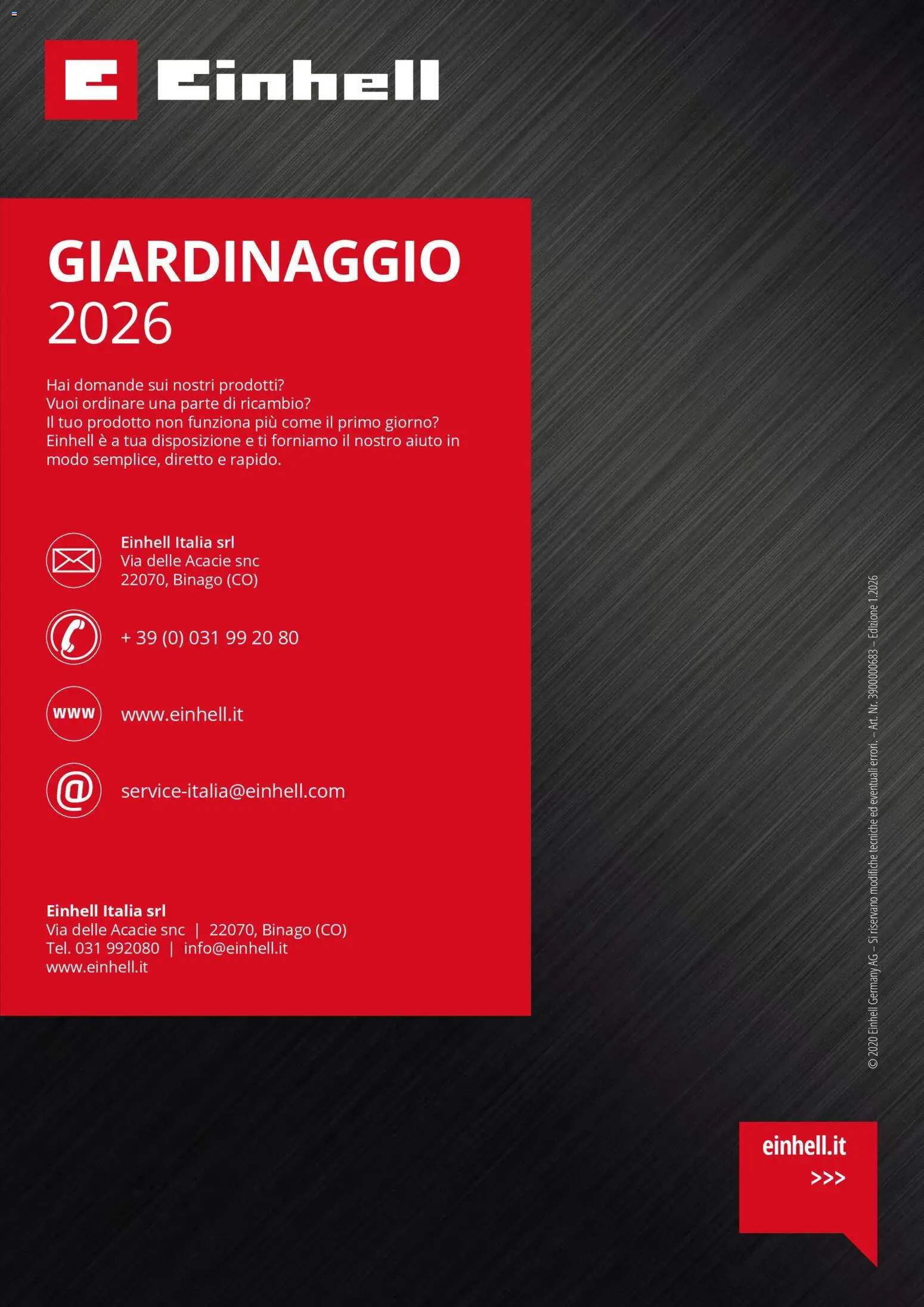 Volantino Einhell del 02.03.2026 | Pagina: 92