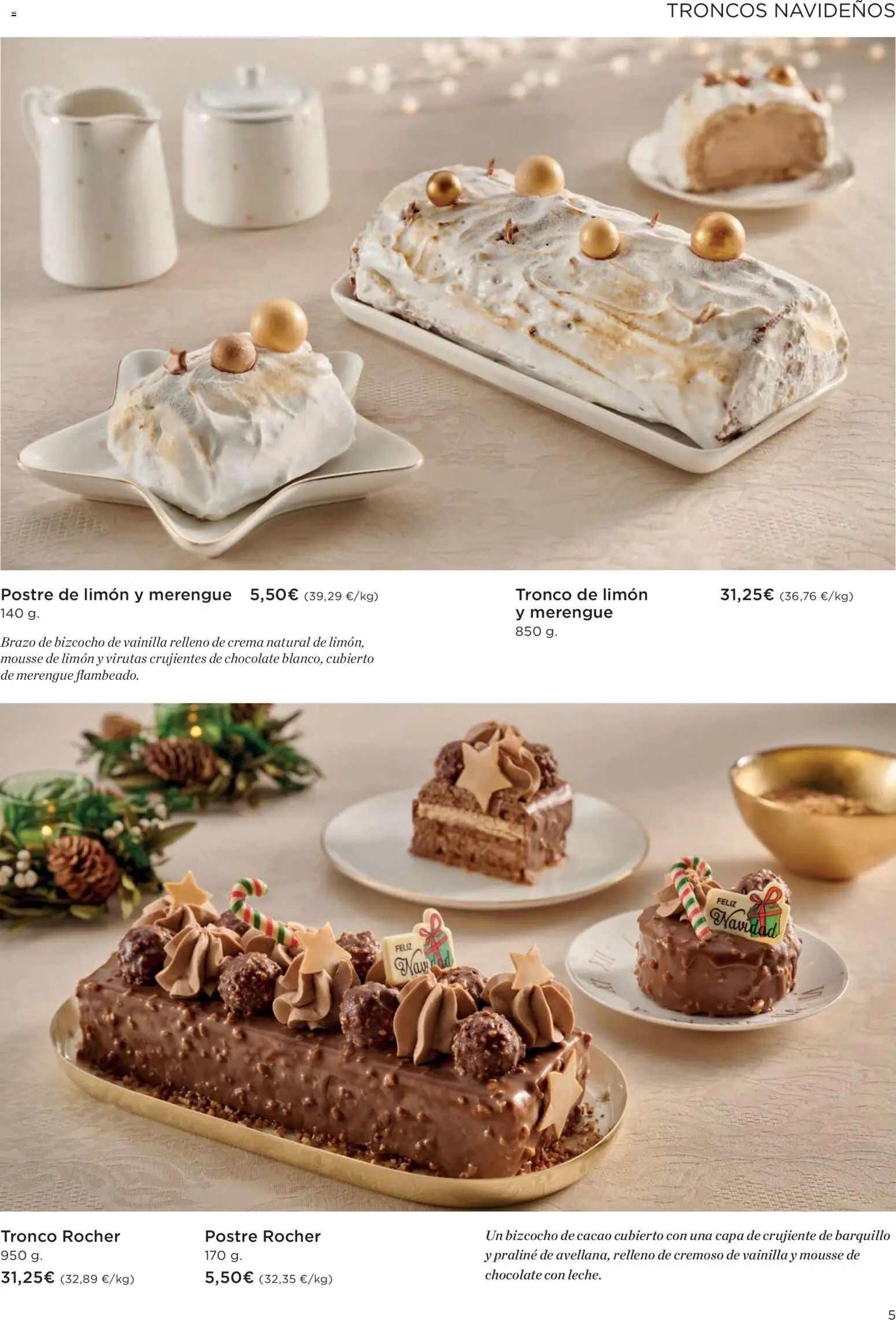 Supercor Canarias │ válido desde el 05.12.2025 | Página: 5 | Productos: Mousse, Chocolate, Bizcocho, Φρυγανιές σικάλεως