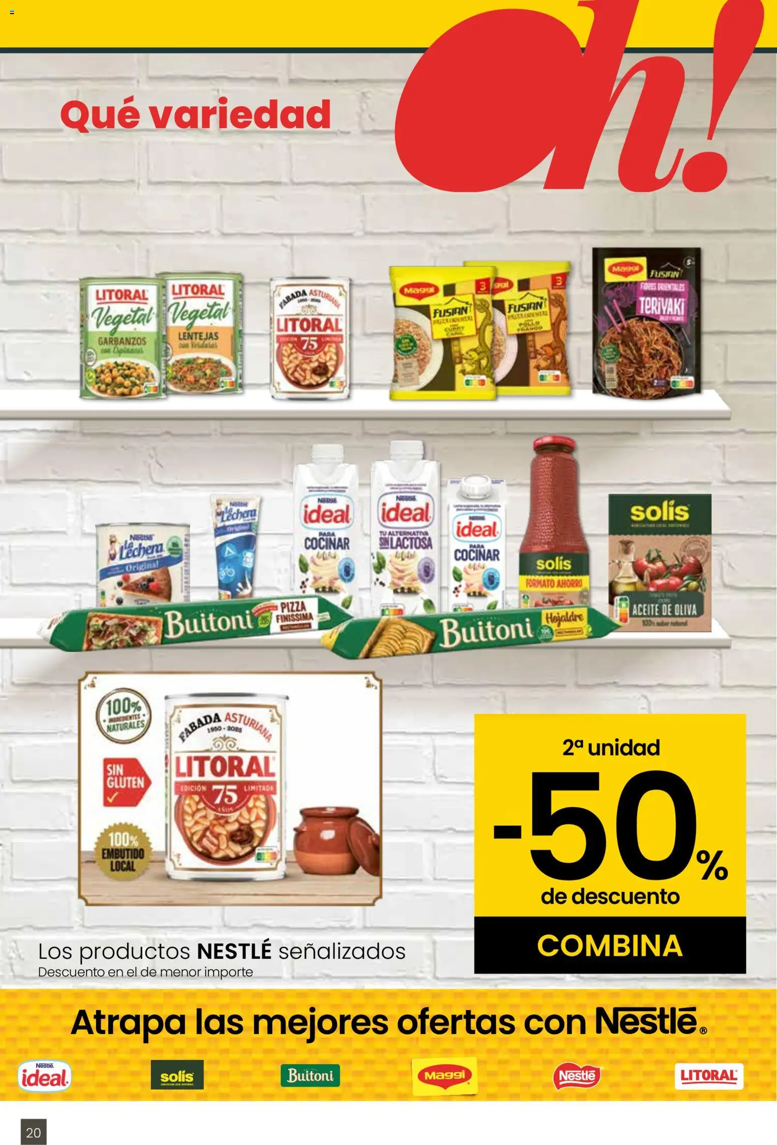 Eroski - Más de 2000 productos siempre a buen precio │ válido desde el 15.01.2026 | Página: 20 | Productos: Aceite, Pizza, Aceite de oliva