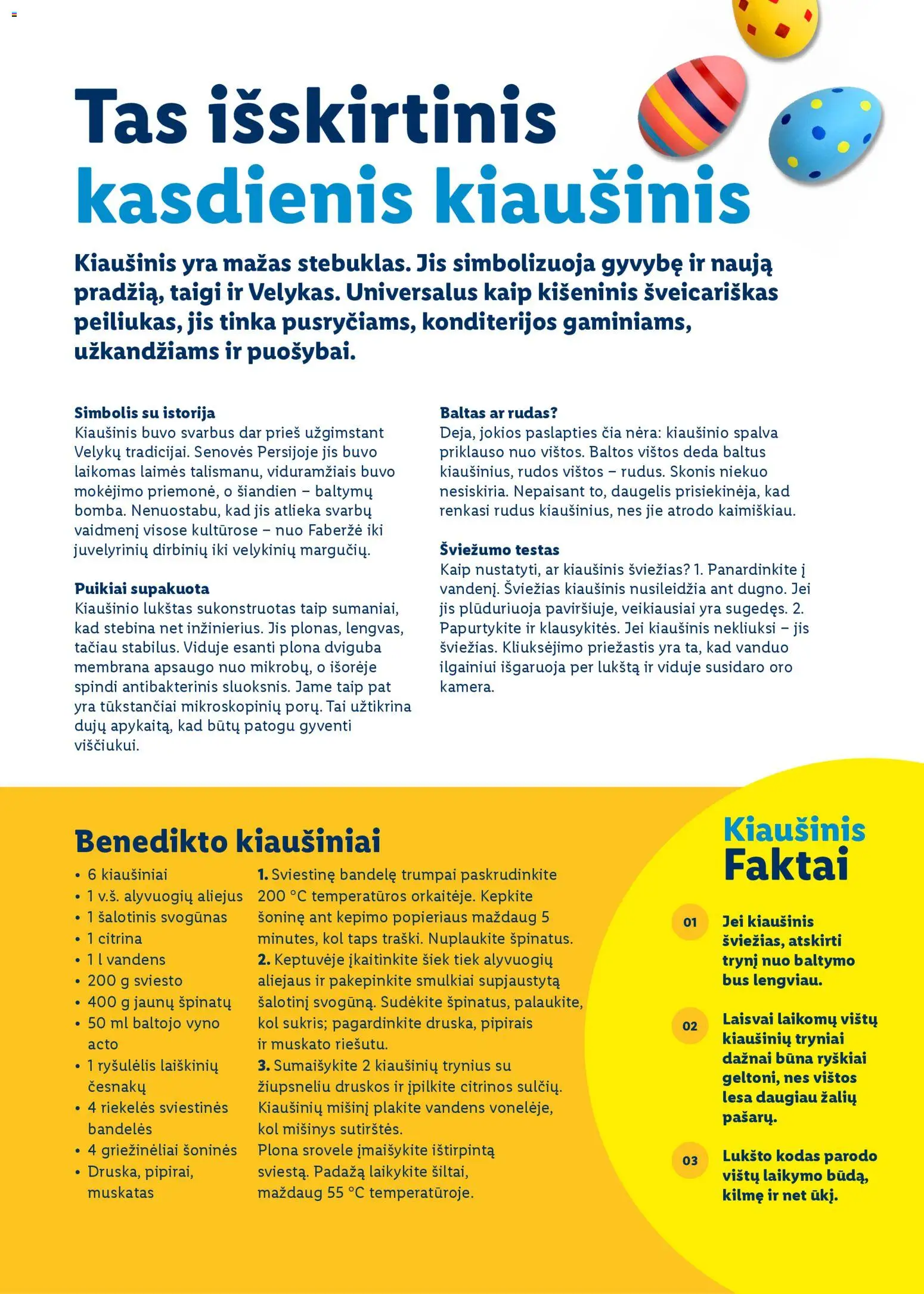 LIDL akcijos nuo 01.03.2026 | Puslapis: 48 | Prekių: Bandelė, Bandelės, Kiaušiniai, Aliejus