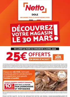 Netto - Prévisualisation de Netto - Découvrez votre magasin valide à partir de 30.03.2026