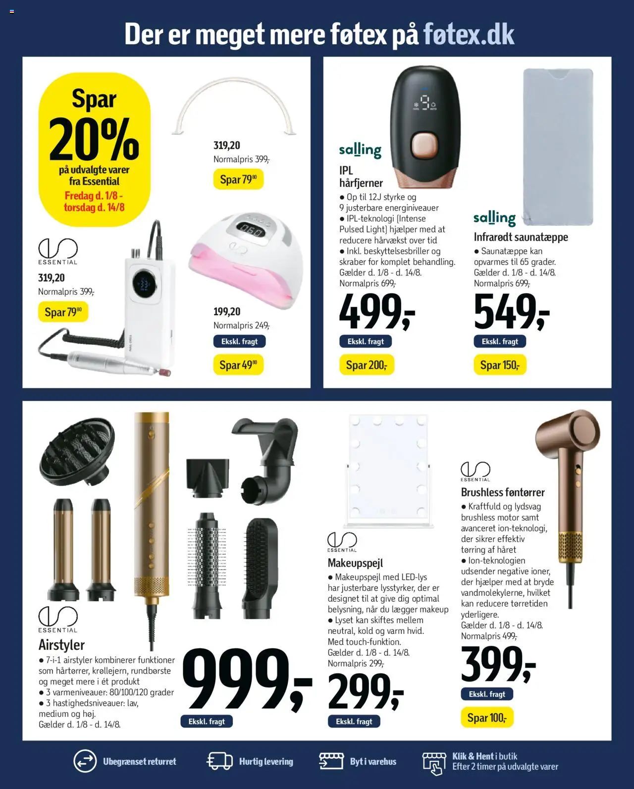 Føtex Tilbudsavis gyldig fra 01.08.2025 | Side: 68 | Produkter: Makeup, Søm