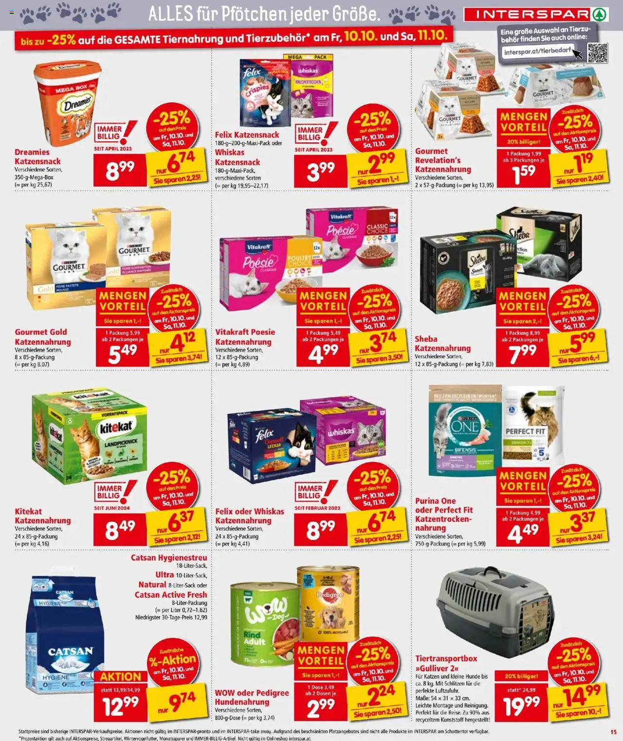 Interspar Flugblatt gültig ab 09.10.2025 | Seite: 15 | Produkte: Box