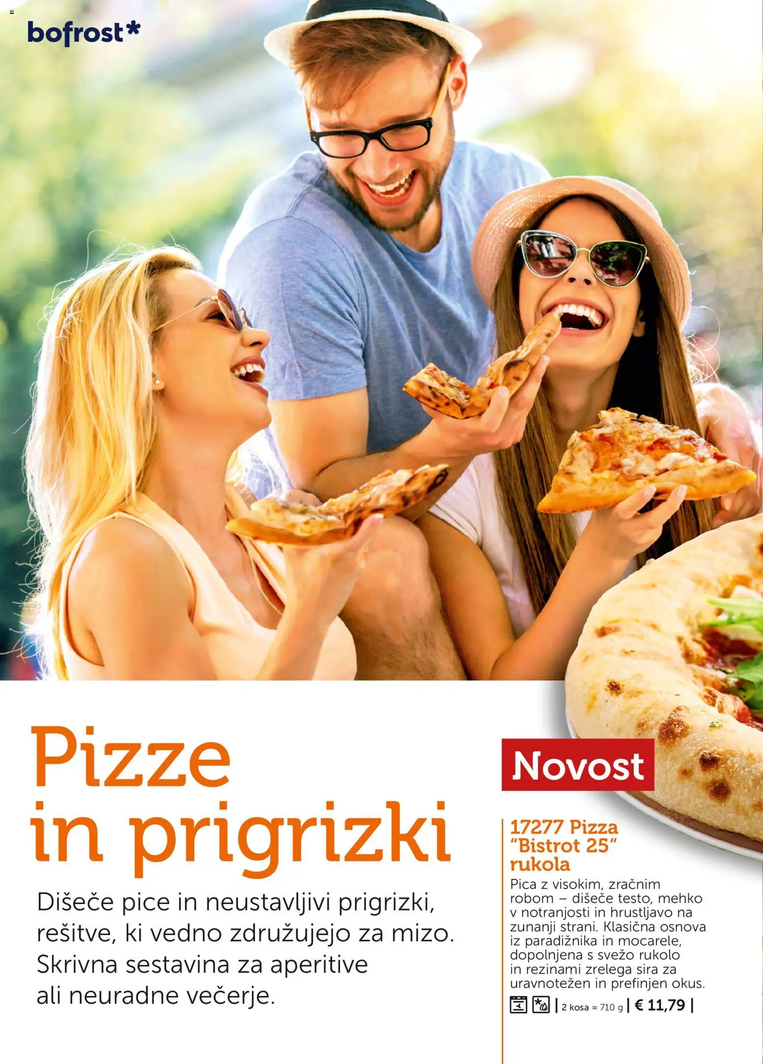 Novi Bofrost katalog ponudbe – veljaven od 04.03.2026 | Stran: 20 | Izdelki: Pica, Prigrizki