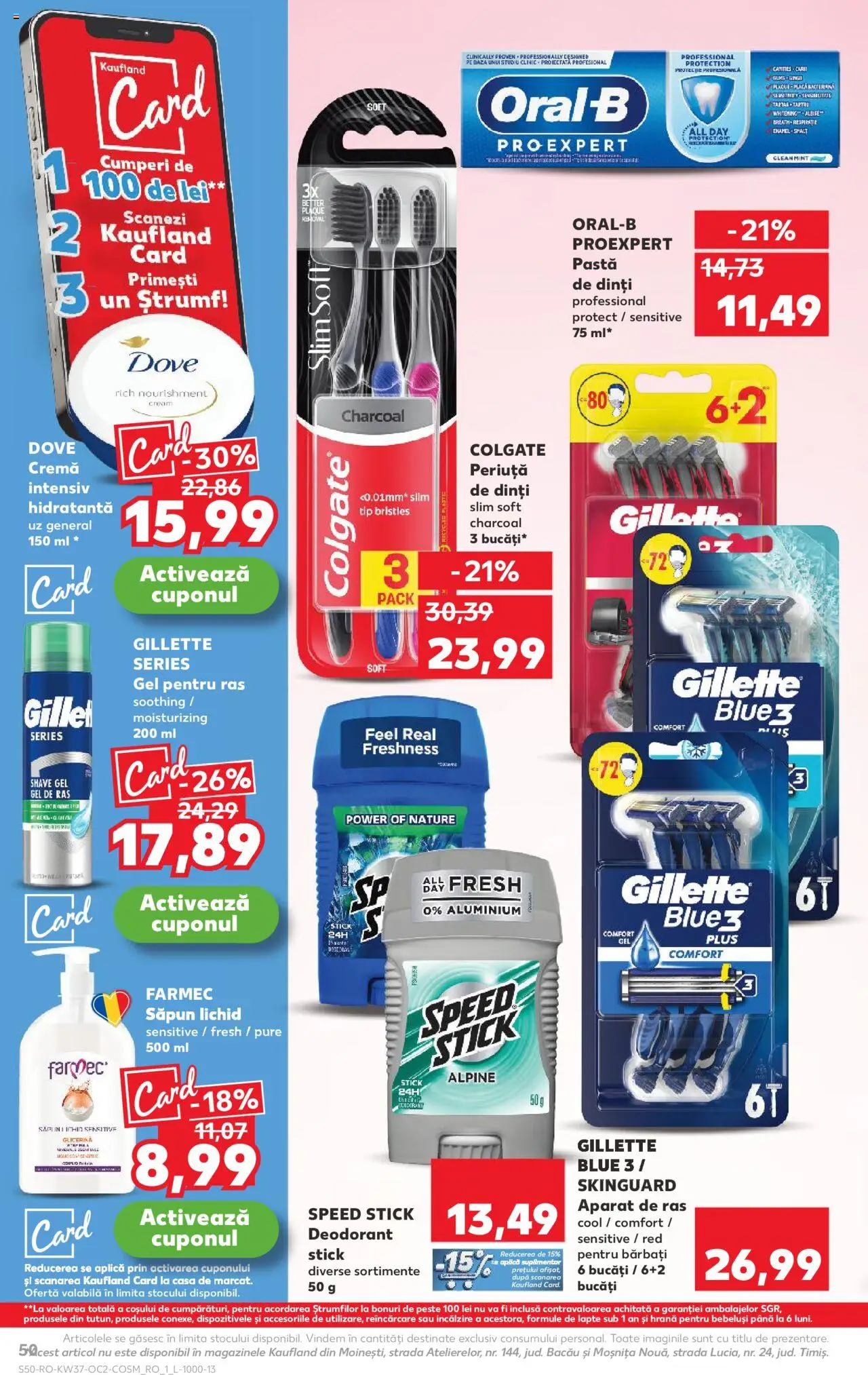 Kaufland RO akciós ujság - amely érvényes a következő dátumtól: 10.09.2025 | Oldal: 50