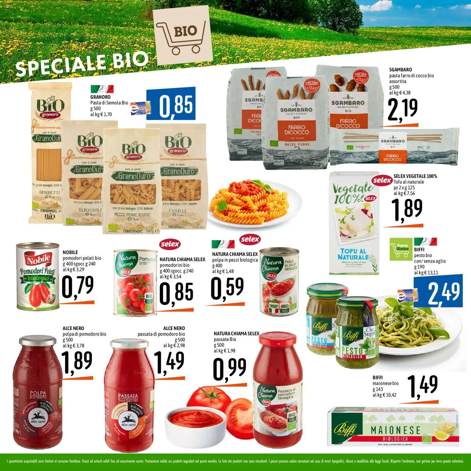 Volantino Emisfero del 26.02.2026 | Pagina: 24 | Prodotti: Pasta, Passata di pomodoro, Cocco, Fusilli