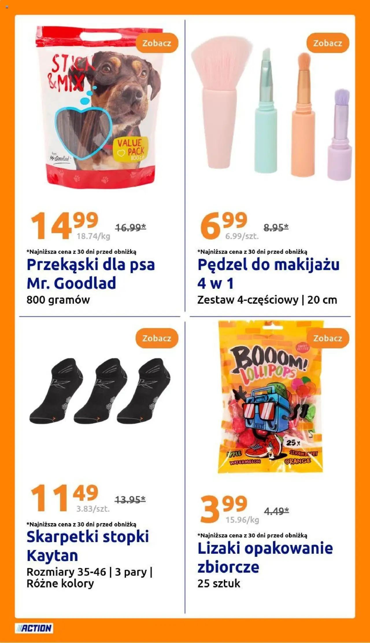 Action Gazetka od 11.06.2025 | Strona: 26 | Produkty: Pędzel, Skarpetki, Lizaki