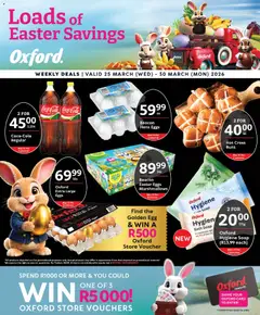 Oxford Freshmarket specials catalogue – valid from 25.03.2026
