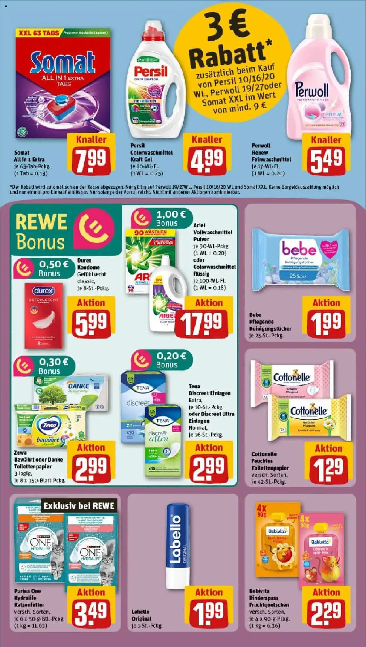 Rewe prospekt Neubrandenburg	 – gültig ab 10.11.2025 | Seite: 26 | Produkte: Ariel, Zewa, Lip Balm, Toilettenpapier