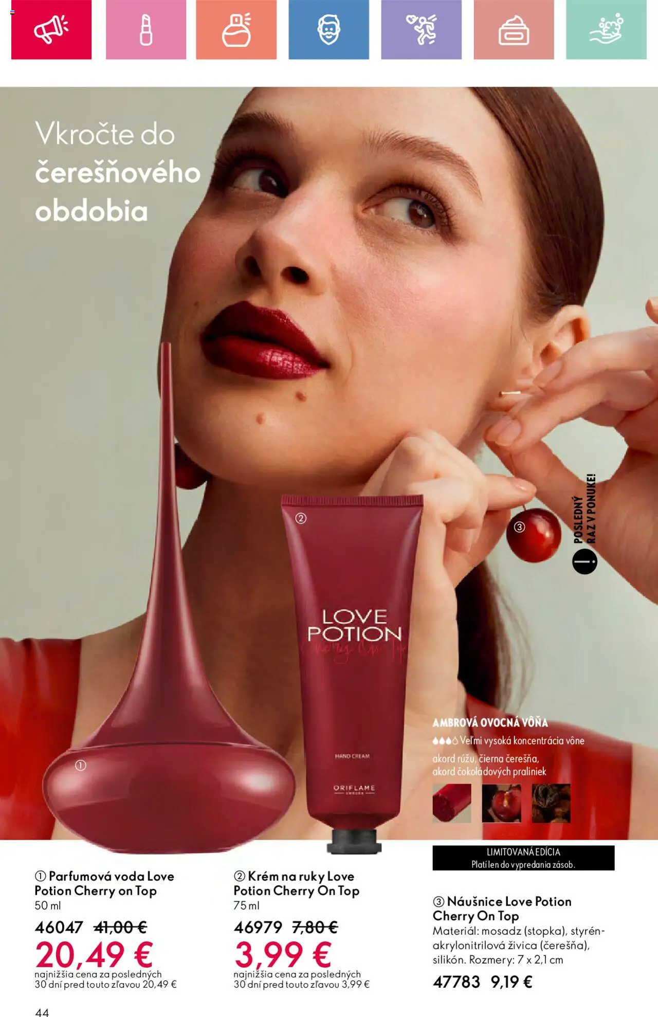 Katalóg Oriflame 9 2025 │ platný od 15.06.2025 | Strana: 44 | Produkty: Krém na ruky, Krém, Voda