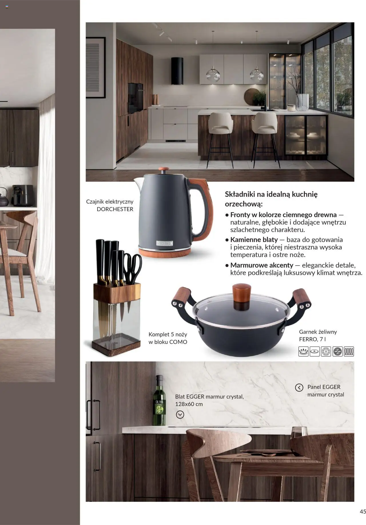 Salony Agata Gazetka - Trendbook od 21.03.2025 | Strona: 45 | Produkty: Czajnik, Garnek żeliwny, Garnek