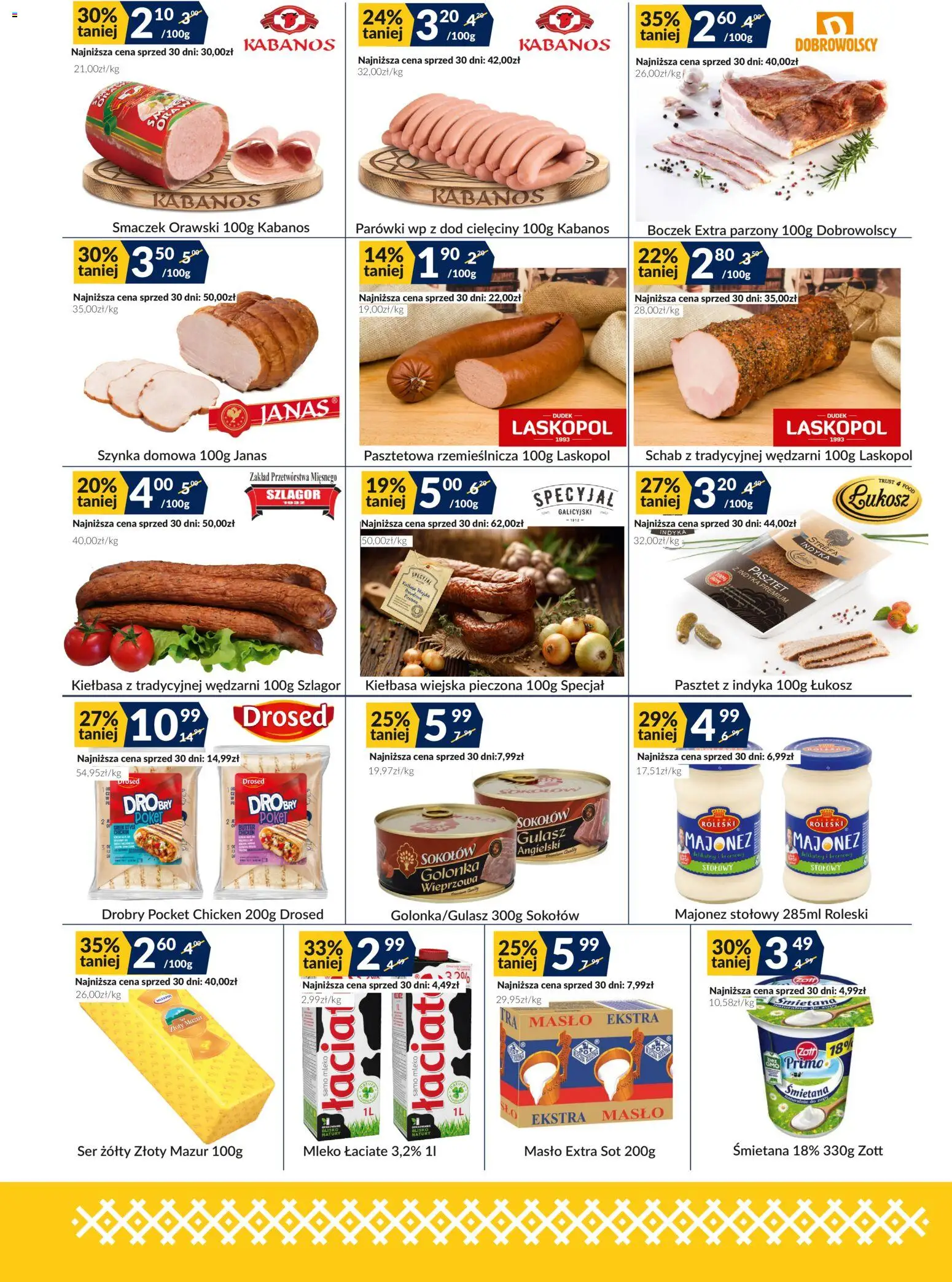 Sużyw Gazetka od 03.11.2025 | Strona: 2 | Produkty: Kiełbasa, Schab, Szynka, Boczek