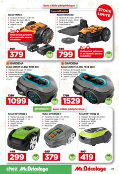 Mr Bricolage folder / publicité - Voorbeeld van een folder van Mr Bricolage, geldig van 23.12.2025 | Pagina: 21