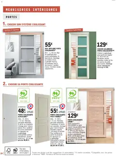 Brico E.Leclerc - Prévisualisation de Brico E.Leclerc - Guide aménagement intérieur valide à partir de 06.01.2026 | Page: 24 | Produits: Porte, Portes