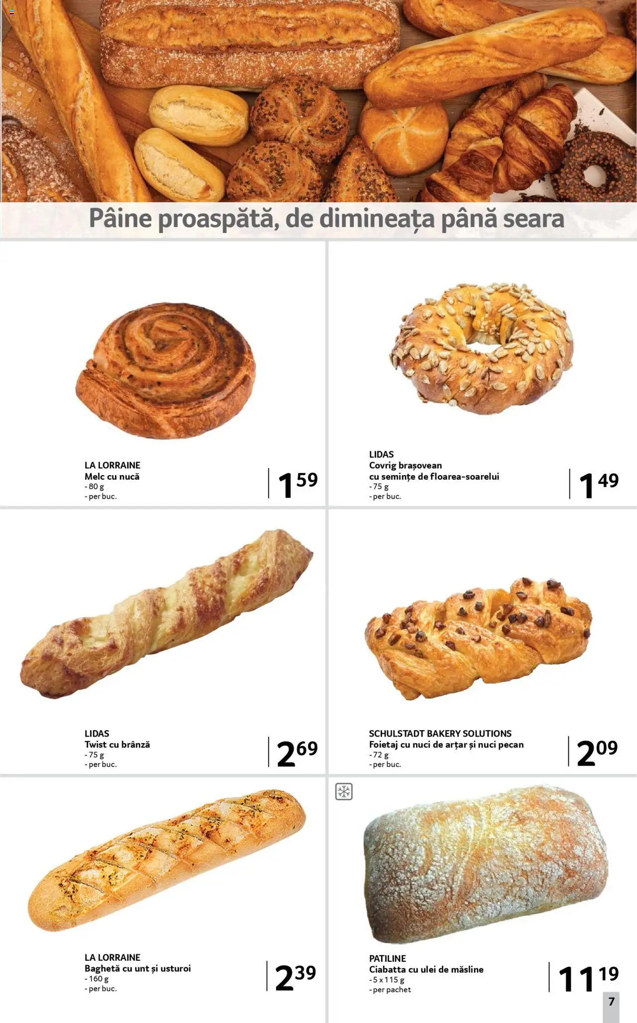 Catalog Selgros - Food – valabil de la 22.08.2025 | Pagină: 7 | Produse: Foietaj, Măsline, Ulei, Nuci
