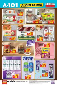 16.04.2026 tarihinden itibaren geçerli olan A101 kataloğu önizlemesi