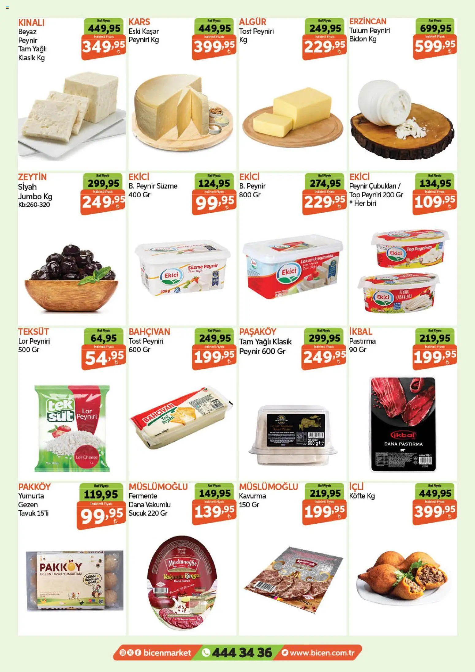 Biçen Market Katalog - 11.02.2026 tarihinden itibaren geçerlidir | Sayfa: 4 | Ürünler: Yumurta, Ekici, Tulum, Sucuk