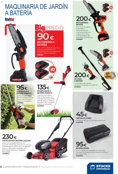 Vista previa BigMat - Jardin y Piscinas 2026 válido desde el 23.03.2026 | Página: 42 | Productos: Desbrozadora, Motosierra, Peso, Απολυμαντικό