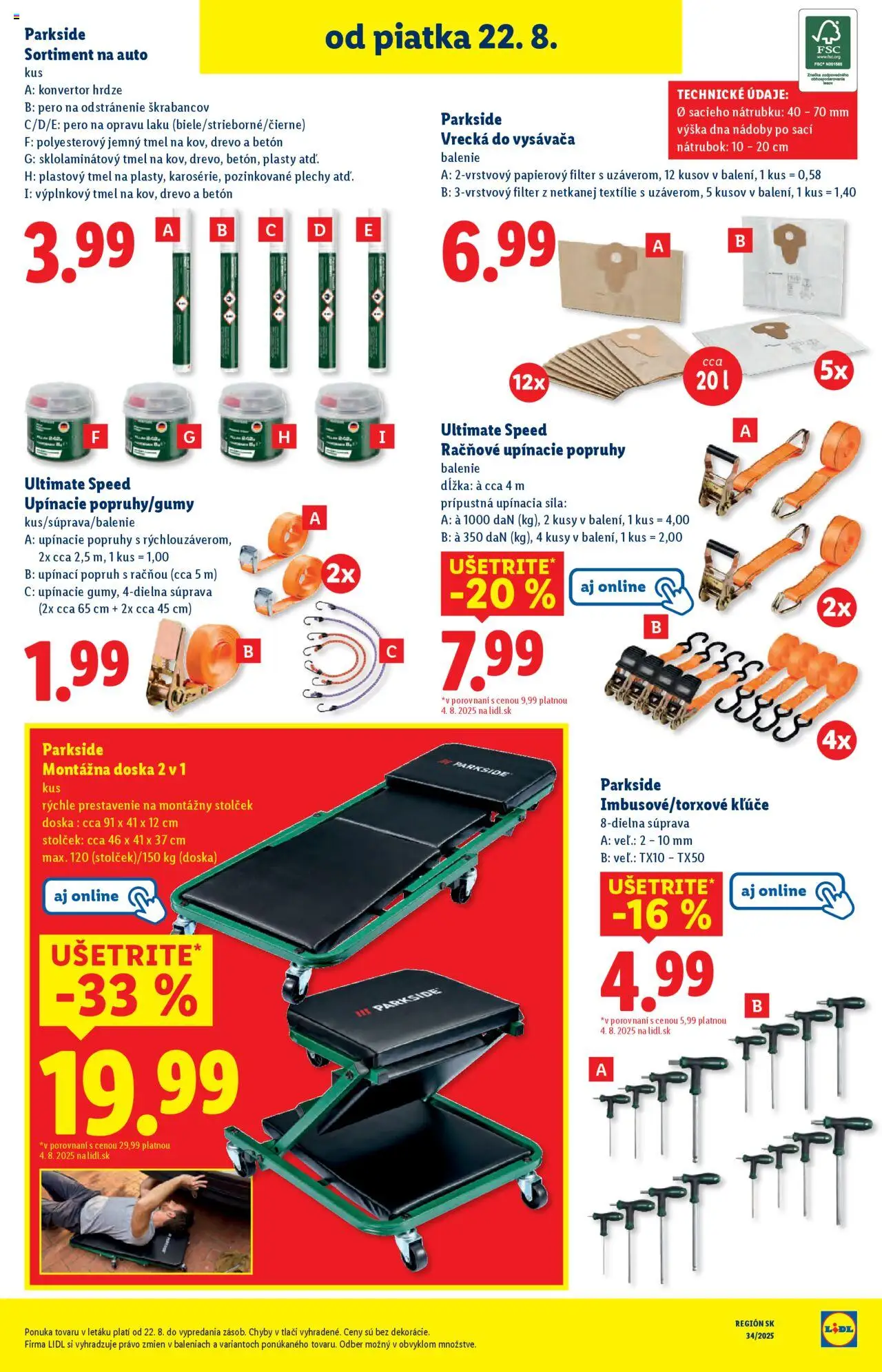 Lidl leták │ platný od 18.08.2025 | Strana: 91 | Produkty: Parkside, Pero