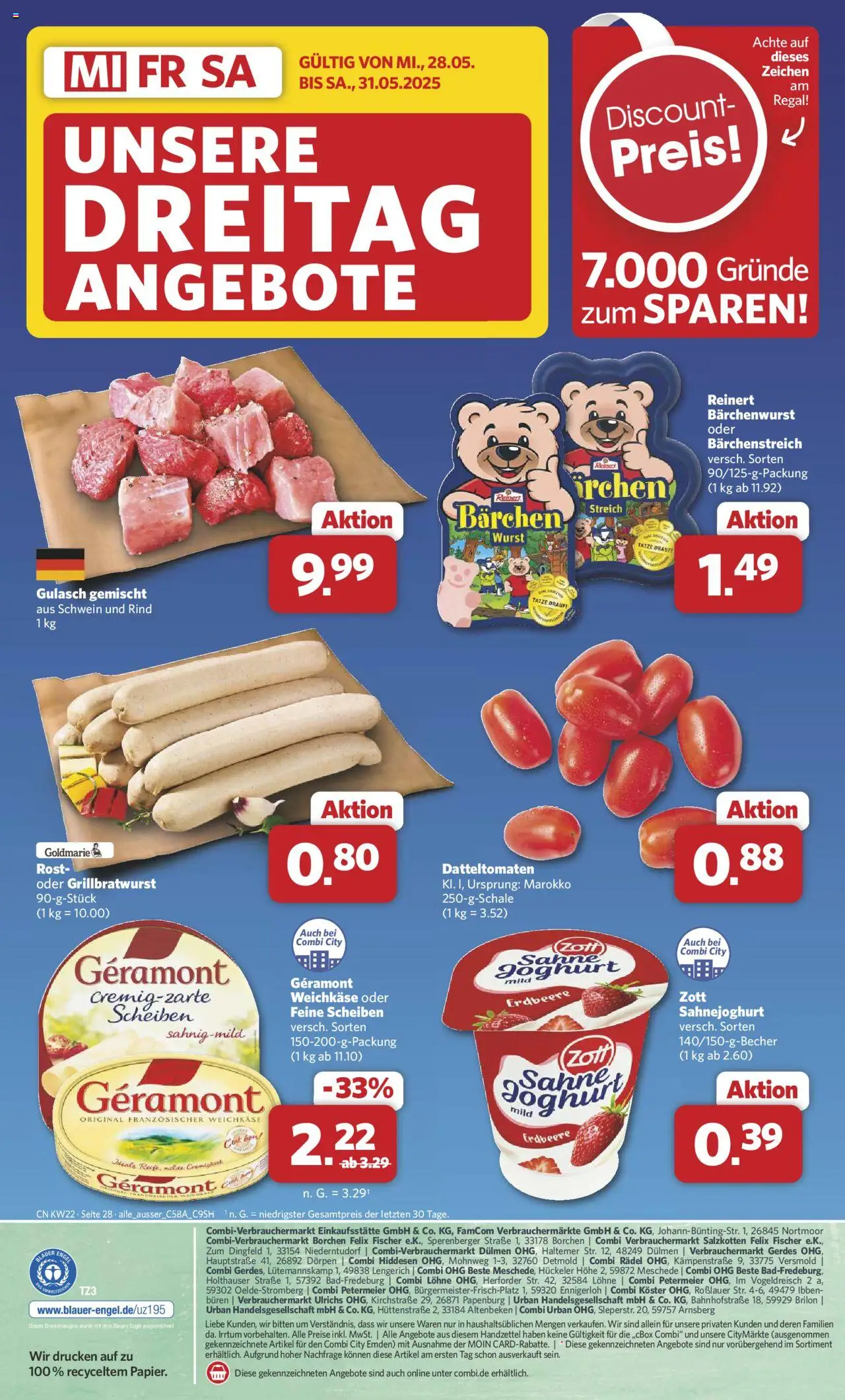 Combi Prospekt 	 - gültig ab dem 26.05.2025 | Seite: 34