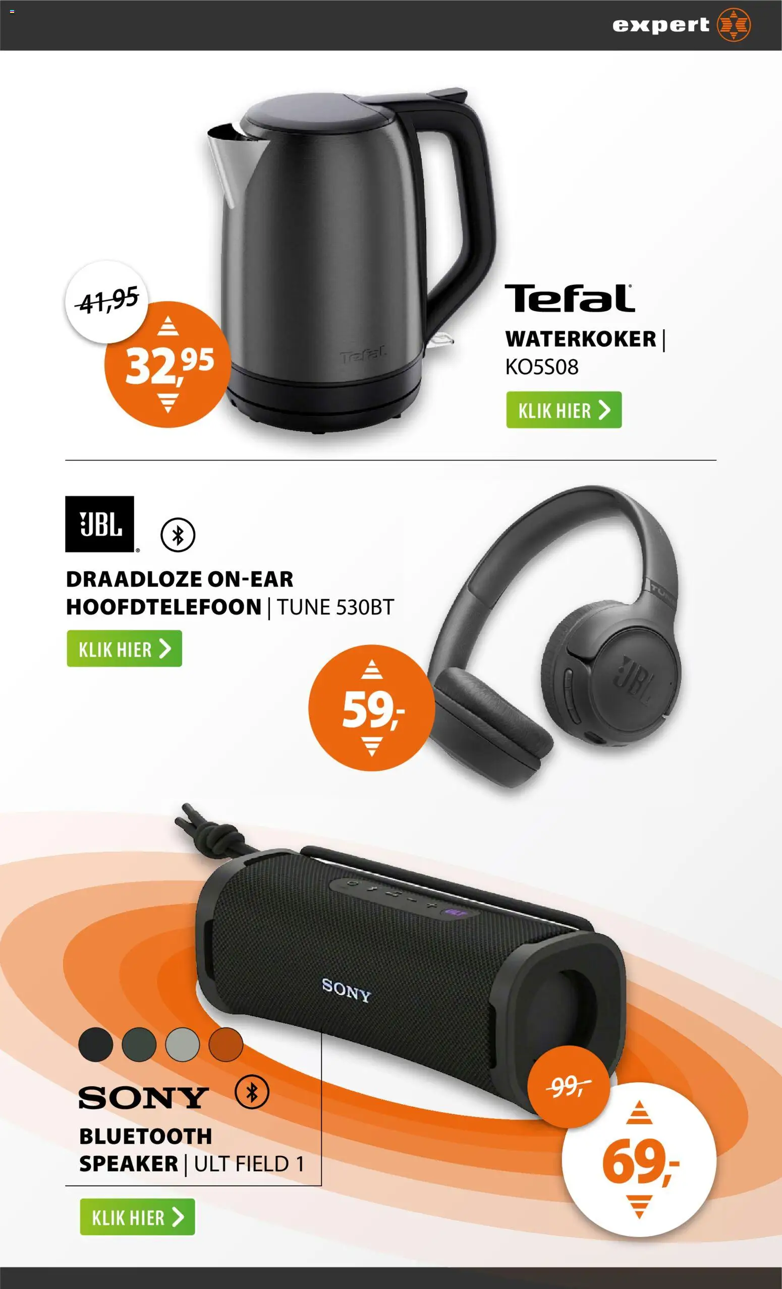 {H1} | Pagina: 22 | Producten: Hoofdtelefoon, Speaker, Waterkoker, Bluetooth