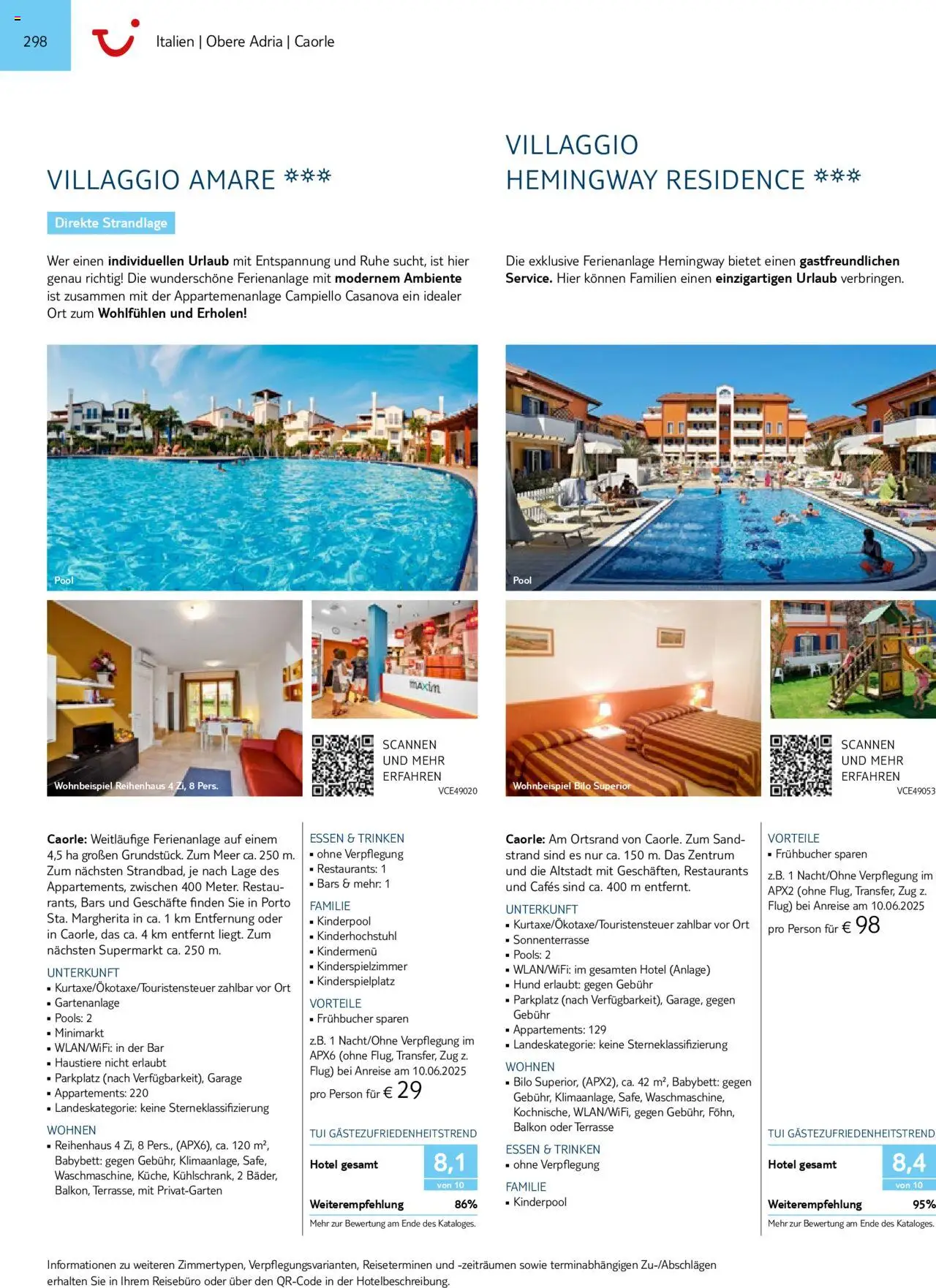 TUI Prospekt 	 – gültig ab 01.11.2024 | Seite: 298 | Produkte: Babybett