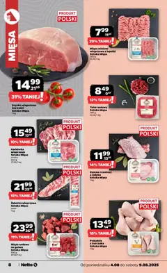 Netto gazetka - Spożywcza od 04.08.2025 | Strona: 8
