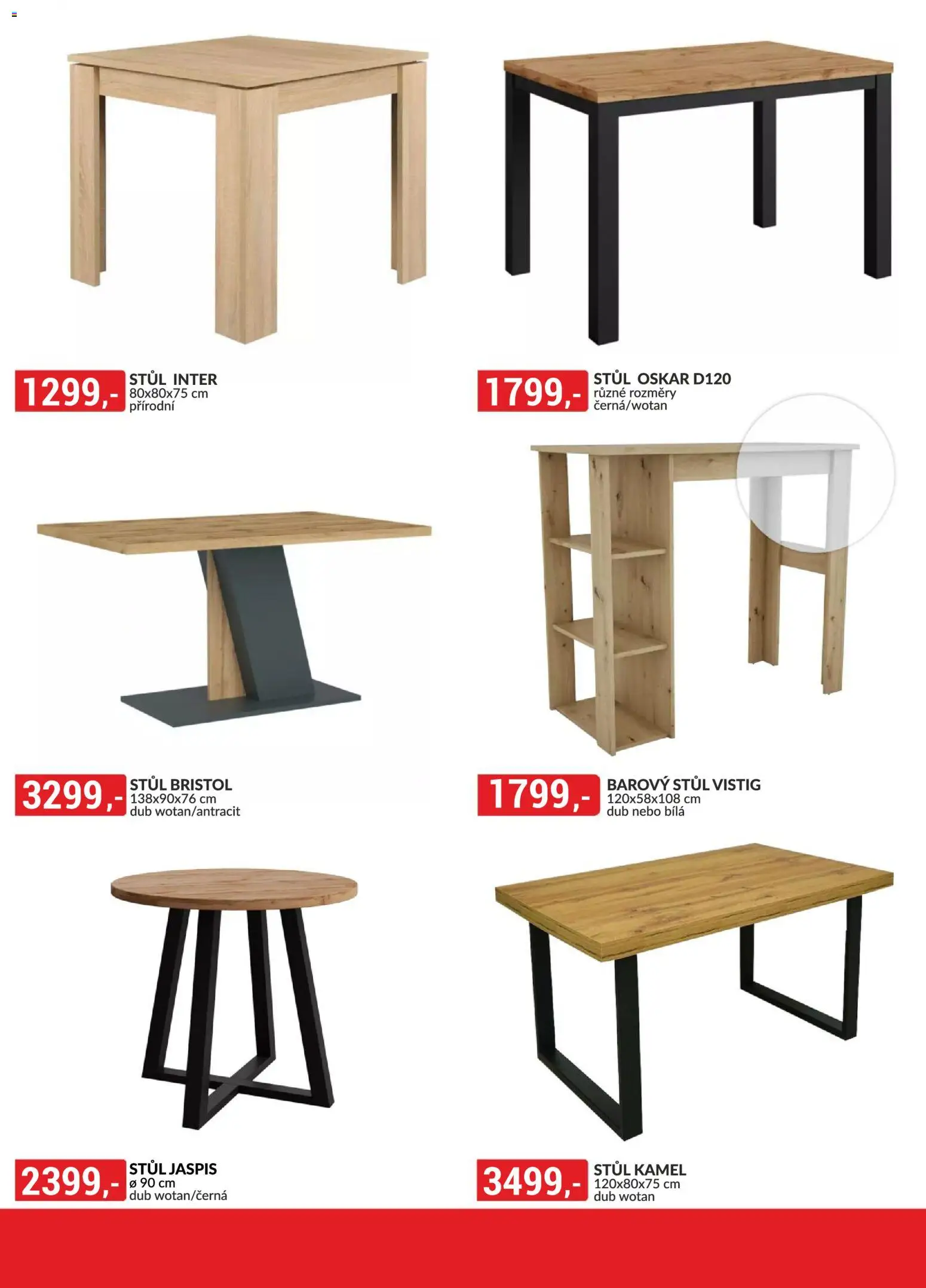 BAUMAX leták - Objevte svět nábytku od 01.04.2026 | Strana: 59 | Produkty: Stůl