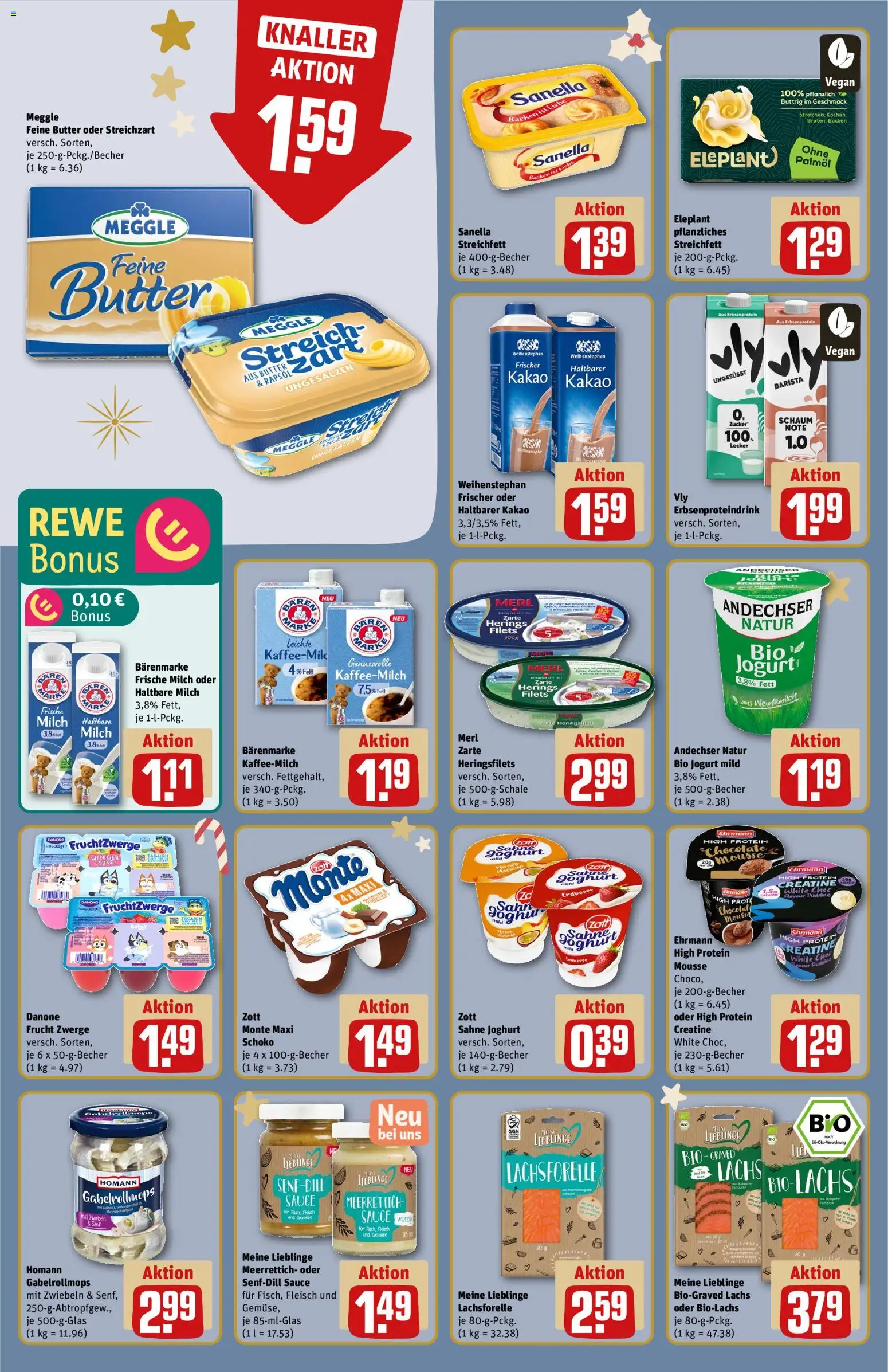 Rewe ihr Kaufpark Prospekt 	 – gültig ab 08.12.2025 | Seite: 12 | Produkte: Butter, Joghurt, Fruchtzwerge, Rapsöl