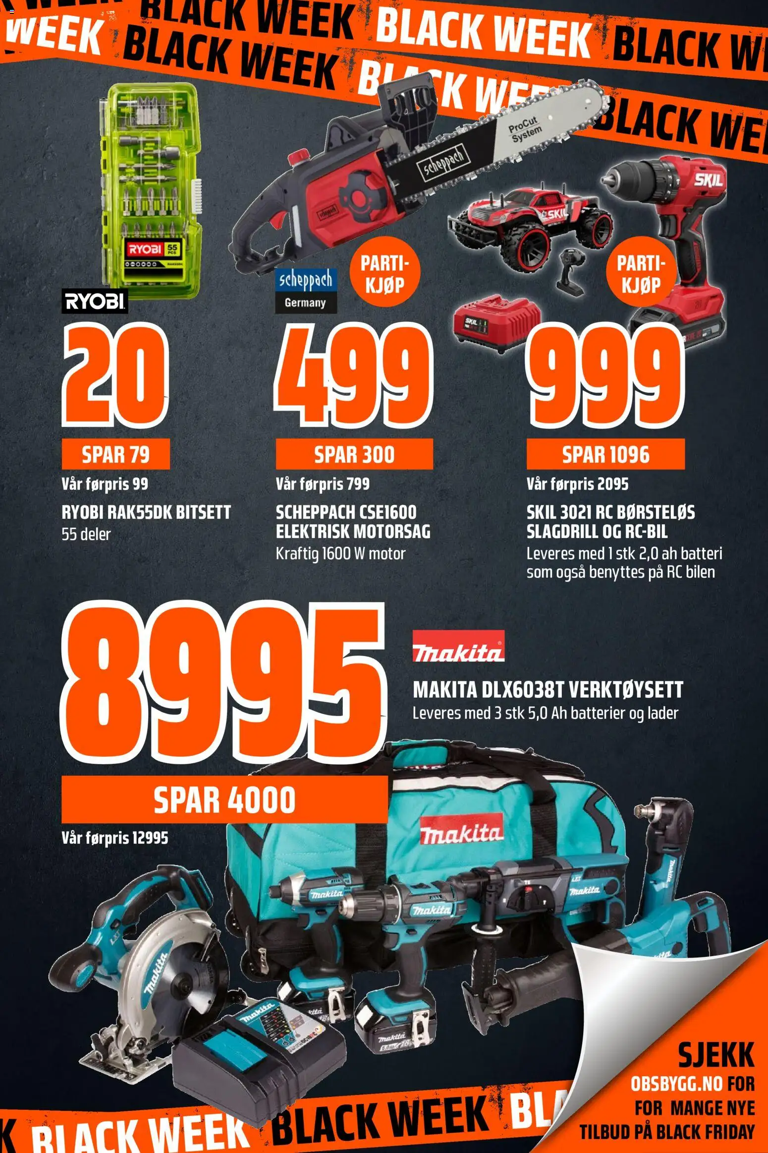 {H1} | Side: 9 | Produkter: Motorsag, Slagdrill, Сантехнічне кріплення, Dartpilar