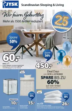 JYSK  Angebote ab 15.10.2025 gültig