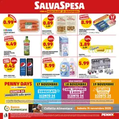 Anteprima del volantino Volantino PENNY	 valido a partire dal 06.11.2025 | Pagina: 20 | Prodotti: Ammorbidente, Latte, Carote, Olio
