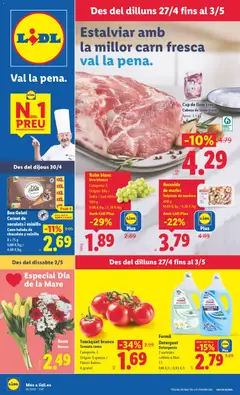 Vista previa Lidl folleto válido desde el 27.04.2026