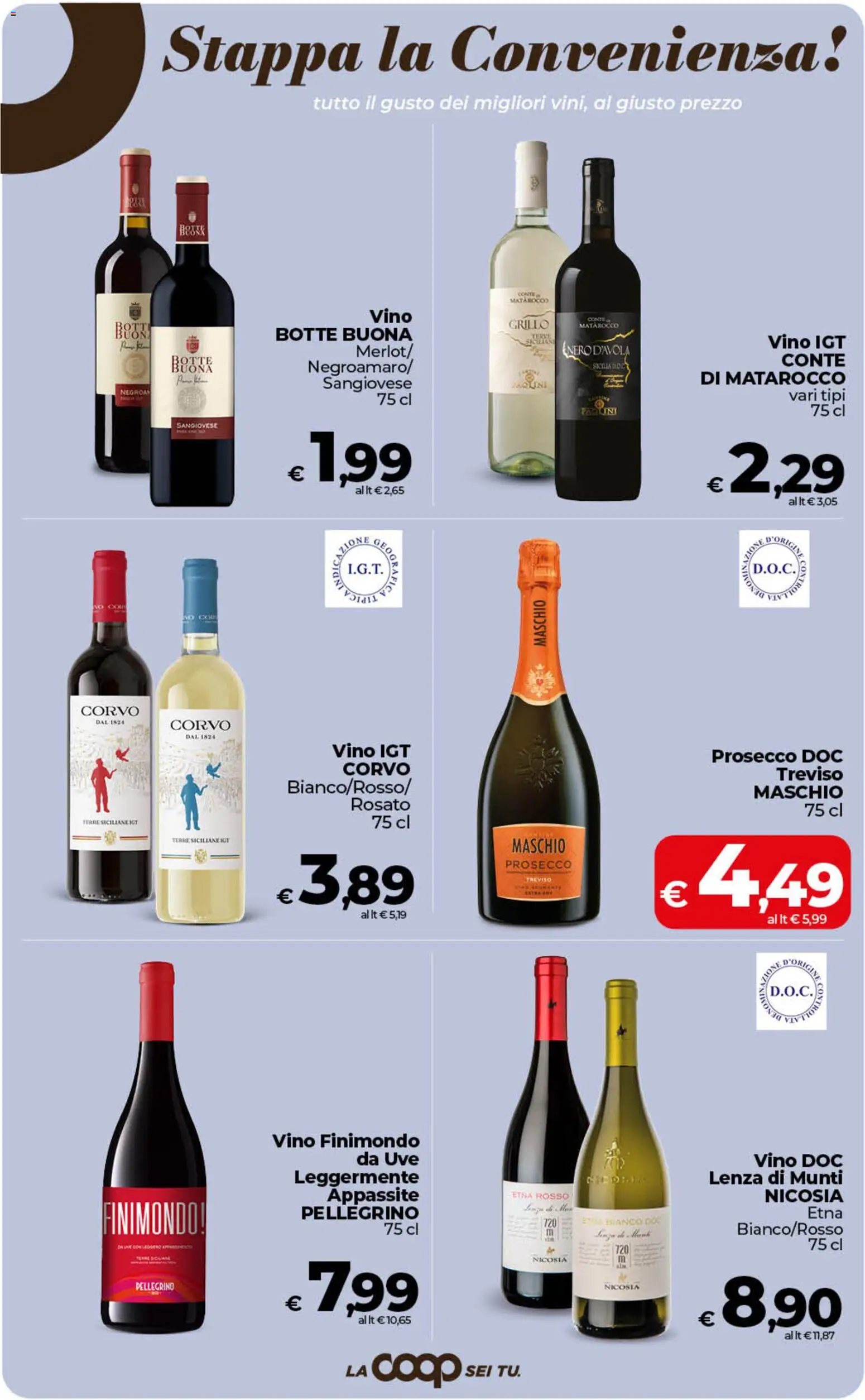 Volantino COOP del 28.04.2026 | Pagina: 34 | Prodotti: Prosecco, Vino