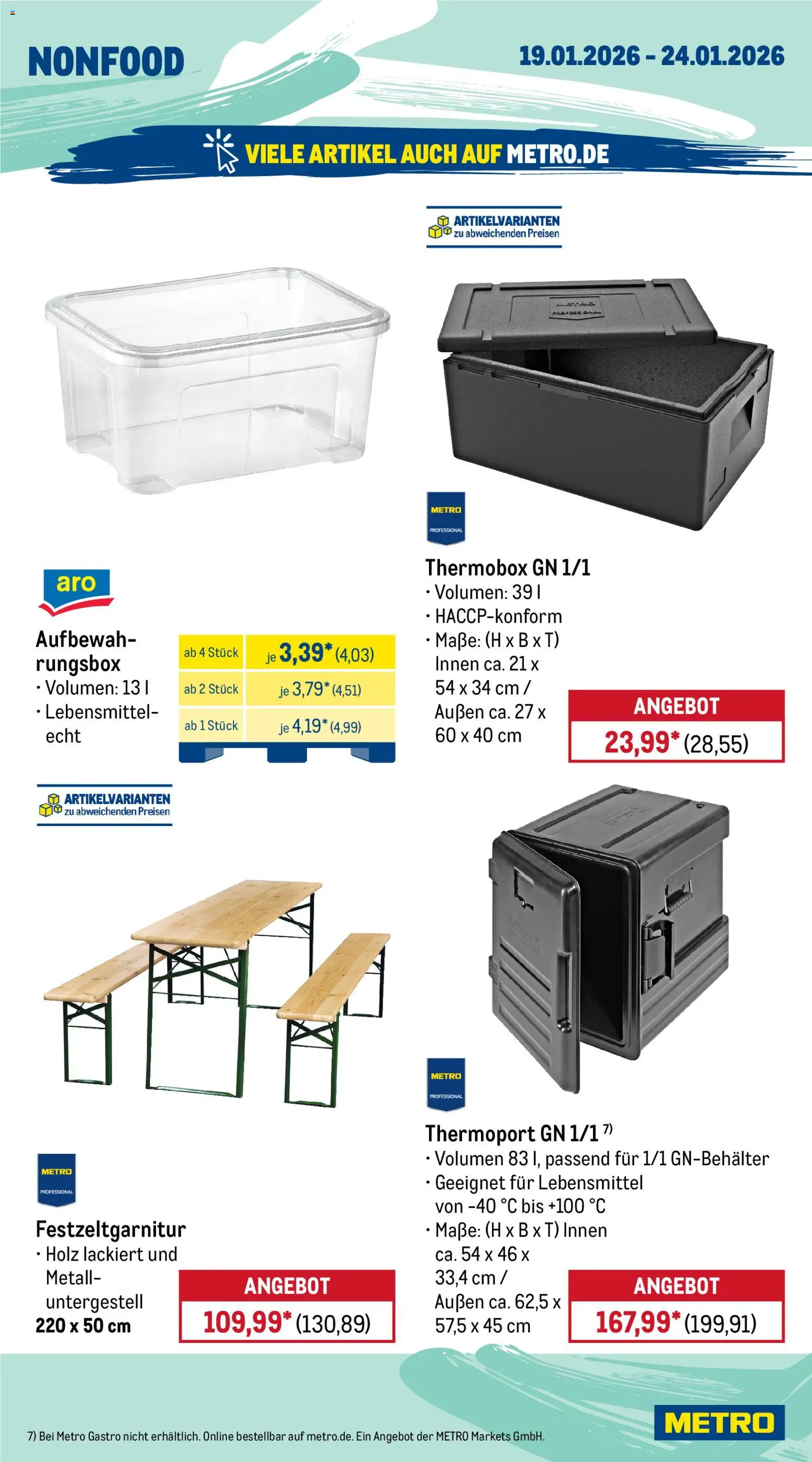 Metro Wochen-Angebote Gastro – gültig ab 19.01.2026 | Seite: 21