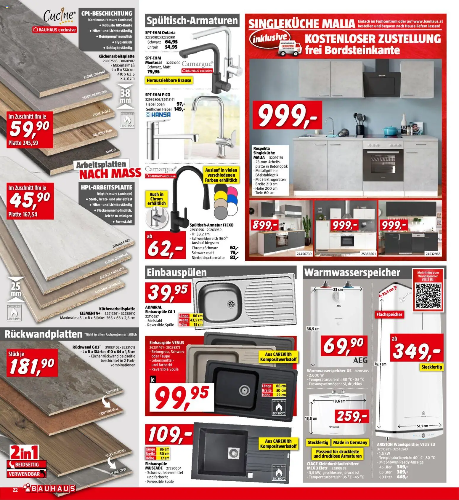 Bauhaus Prospekt aktuell gültig ab 29.04.2026 | Seite: 22 | Produkte: Libacomb