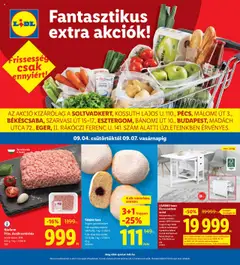 Lidl - Soltvadkert, Pécs, Békéscsaba, Esztergom, Budapest, Eger - amely érvényes a következő dátumtól: 04.09.2025