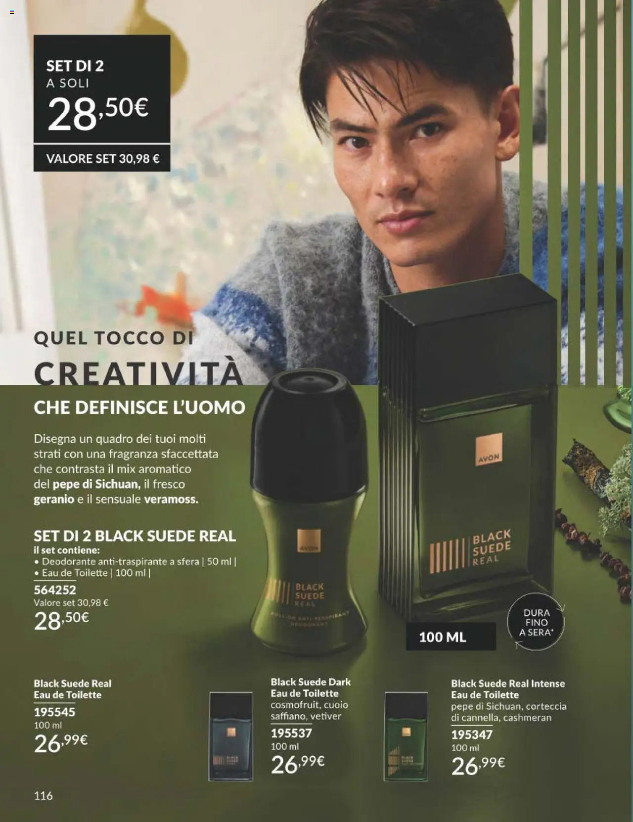 Volantino Avon del 01.10.2025 | Pagina: 116 | Prodotti: Deodorante, Antitraspirante, Pepe, Fragranza